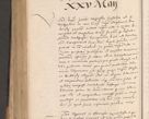 Zdjęcie nr 814 dla obiektu archiwalnego: Acta actorum causarum, sententiarum tam diffinitivarum quam interloquutoriarum, decretorum, obligationum, quietationum et constitutionum procuratorum coram reverendo domino Stanislao Schlomovski praeposito Calissiensi, archidiacono Sandecensi, canonico vicarioque in spiritualibus generali Cracocoviensi ad annum Domini millesimum quingentesimum quinquagesimum sextum, cuius indicatio quatuor decima, pontificatus sanctissimi in Christo patris domini Pauli divina providencia pape quarti anno ipsius