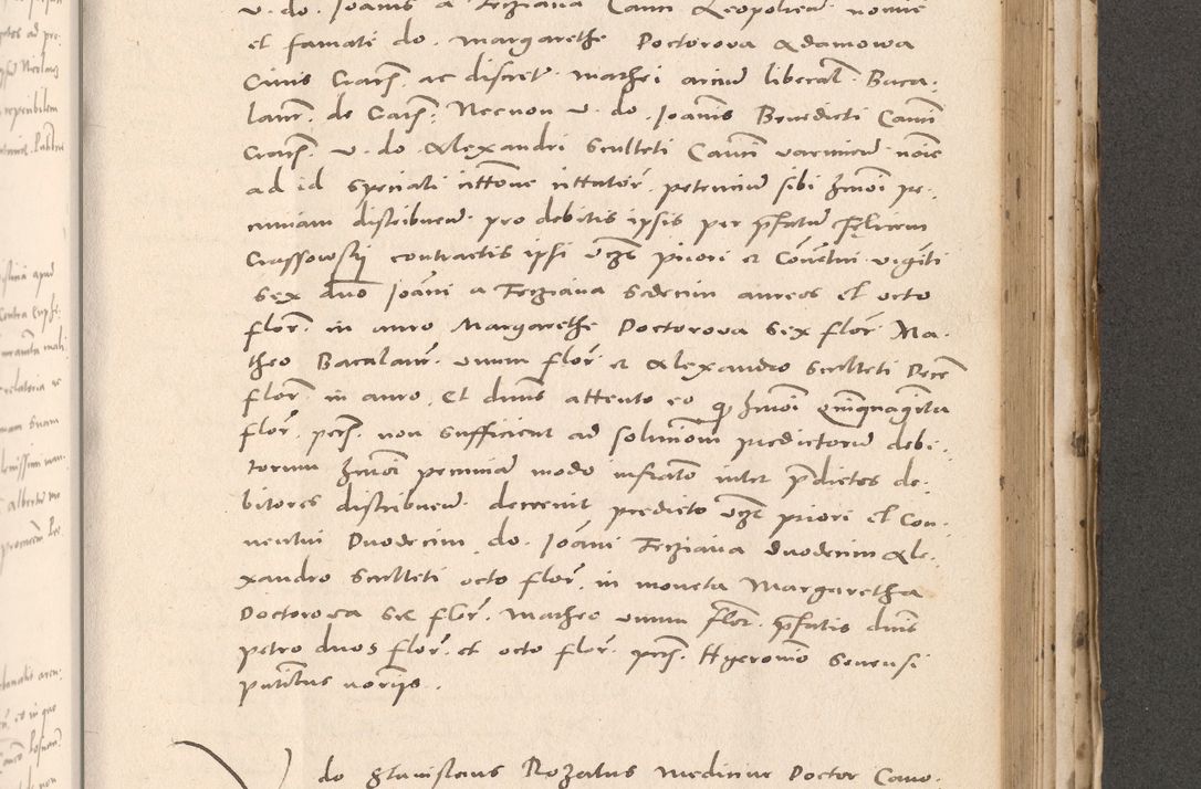 Zdjęcie nr 797 dla obiektu archiwalnego: Acta actorum causarum, sententiarum tam diffinitivarum quam interloquutoriarum, decretorum, obligationum, quietationum et constitutionum procuratorum coram reverendo domino Stanislao Schlomovski praeposito Calissiensi, archidiacono Sandecensi, canonico vicarioque in spiritualibus generali Cracocoviensi ad annum Domini millesimum quingentesimum quinquagesimum sextum, cuius indicatio quatuor decima, pontificatus sanctissimi in Christo patris domini Pauli divina providencia pape quarti anno ipsius