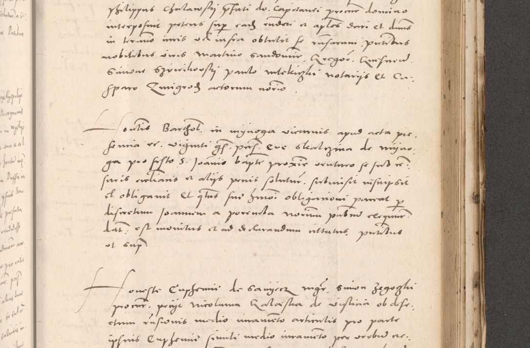 Zdjęcie nr 795 dla obiektu archiwalnego: Acta actorum causarum, sententiarum tam diffinitivarum quam interloquutoriarum, decretorum, obligationum, quietationum et constitutionum procuratorum coram reverendo domino Stanislao Schlomovski praeposito Calissiensi, archidiacono Sandecensi, canonico vicarioque in spiritualibus generali Cracocoviensi ad annum Domini millesimum quingentesimum quinquagesimum sextum, cuius indicatio quatuor decima, pontificatus sanctissimi in Christo patris domini Pauli divina providencia pape quarti anno ipsius