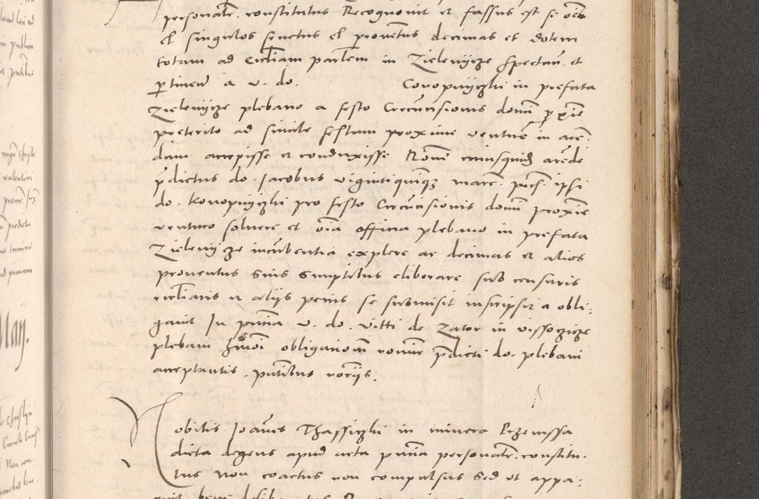 Zdjęcie nr 793 dla obiektu archiwalnego: Acta actorum causarum, sententiarum tam diffinitivarum quam interloquutoriarum, decretorum, obligationum, quietationum et constitutionum procuratorum coram reverendo domino Stanislao Schlomovski praeposito Calissiensi, archidiacono Sandecensi, canonico vicarioque in spiritualibus generali Cracocoviensi ad annum Domini millesimum quingentesimum quinquagesimum sextum, cuius indicatio quatuor decima, pontificatus sanctissimi in Christo patris domini Pauli divina providencia pape quarti anno ipsius