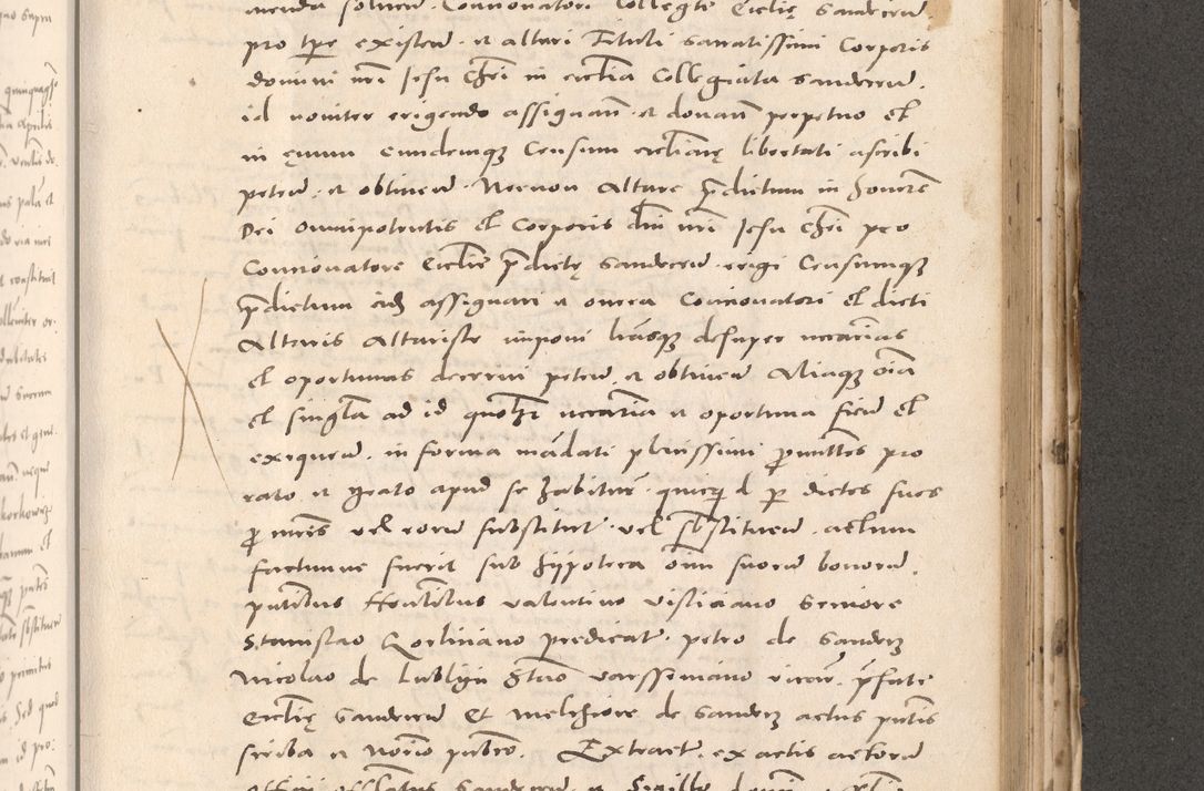 Zdjęcie nr 783 dla obiektu archiwalnego: Acta actorum causarum, sententiarum tam diffinitivarum quam interloquutoriarum, decretorum, obligationum, quietationum et constitutionum procuratorum coram reverendo domino Stanislao Schlomovski praeposito Calissiensi, archidiacono Sandecensi, canonico vicarioque in spiritualibus generali Cracocoviensi ad annum Domini millesimum quingentesimum quinquagesimum sextum, cuius indicatio quatuor decima, pontificatus sanctissimi in Christo patris domini Pauli divina providencia pape quarti anno ipsius