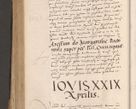 Zdjęcie nr 758 dla obiektu archiwalnego: Acta actorum causarum, sententiarum tam diffinitivarum quam interloquutoriarum, decretorum, obligationum, quietationum et constitutionum procuratorum coram reverendo domino Stanislao Schlomovski praeposito Calissiensi, archidiacono Sandecensi, canonico vicarioque in spiritualibus generali Cracocoviensi ad annum Domini millesimum quingentesimum quinquagesimum sextum, cuius indicatio quatuor decima, pontificatus sanctissimi in Christo patris domini Pauli divina providencia pape quarti anno ipsius