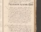 Zdjęcie nr 757 dla obiektu archiwalnego: Acta actorum causarum, sententiarum tam diffinitivarum quam interloquutoriarum, decretorum, obligationum, quietationum et constitutionum procuratorum coram reverendo domino Stanislao Schlomovski praeposito Calissiensi, archidiacono Sandecensi, canonico vicarioque in spiritualibus generali Cracocoviensi ad annum Domini millesimum quingentesimum quinquagesimum sextum, cuius indicatio quatuor decima, pontificatus sanctissimi in Christo patris domini Pauli divina providencia pape quarti anno ipsius