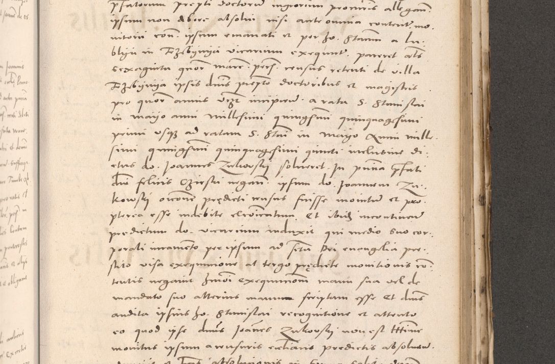 Zdjęcie nr 751 dla obiektu archiwalnego: Acta actorum causarum, sententiarum tam diffinitivarum quam interloquutoriarum, decretorum, obligationum, quietationum et constitutionum procuratorum coram reverendo domino Stanislao Schlomovski praeposito Calissiensi, archidiacono Sandecensi, canonico vicarioque in spiritualibus generali Cracocoviensi ad annum Domini millesimum quingentesimum quinquagesimum sextum, cuius indicatio quatuor decima, pontificatus sanctissimi in Christo patris domini Pauli divina providencia pape quarti anno ipsius