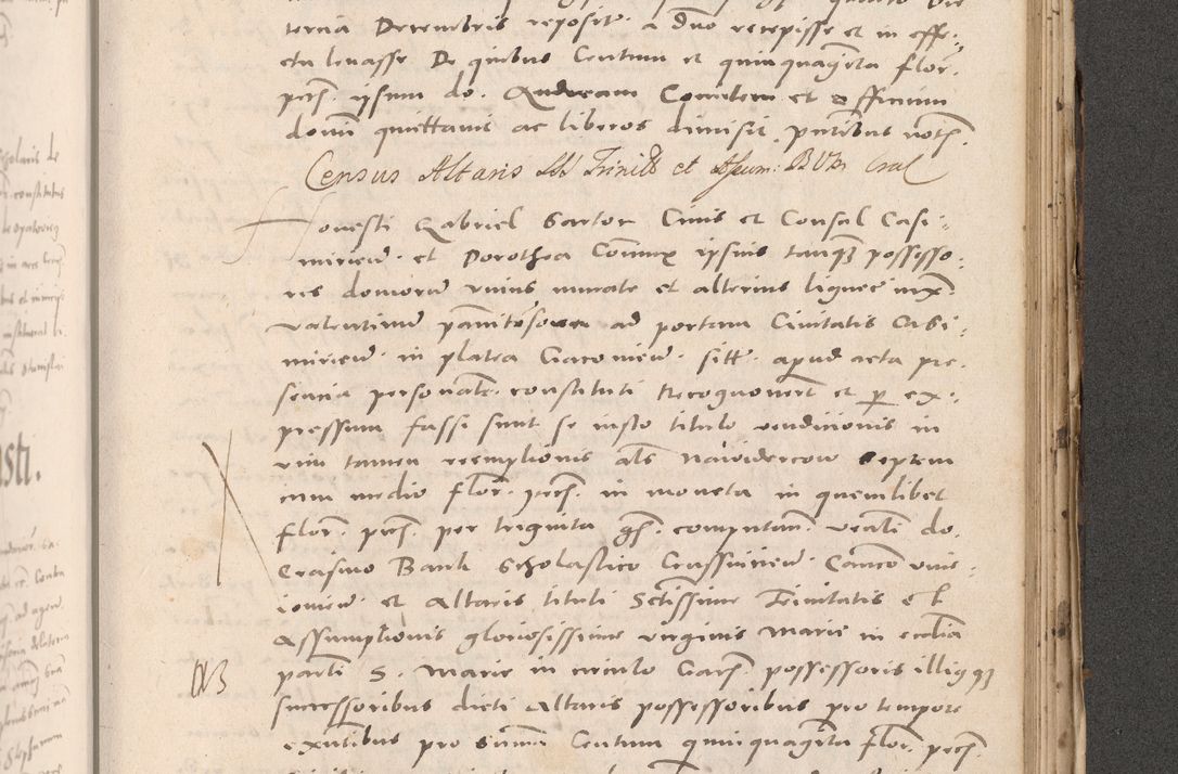 Zdjęcie nr 915 dla obiektu archiwalnego: Acta actorum causarum, sententiarum tam diffinitivarum quam interloquutoriarum, decretorum, obligationum, quietationum et constitutionum procuratorum coram reverendo domino Stanislao Schlomovski praeposito Calissiensi, archidiacono Sandecensi, canonico vicarioque in spiritualibus generali Cracocoviensi ad annum Domini millesimum quingentesimum quinquagesimum sextum, cuius indicatio quatuor decima, pontificatus sanctissimi in Christo patris domini Pauli divina providencia pape quarti anno ipsius