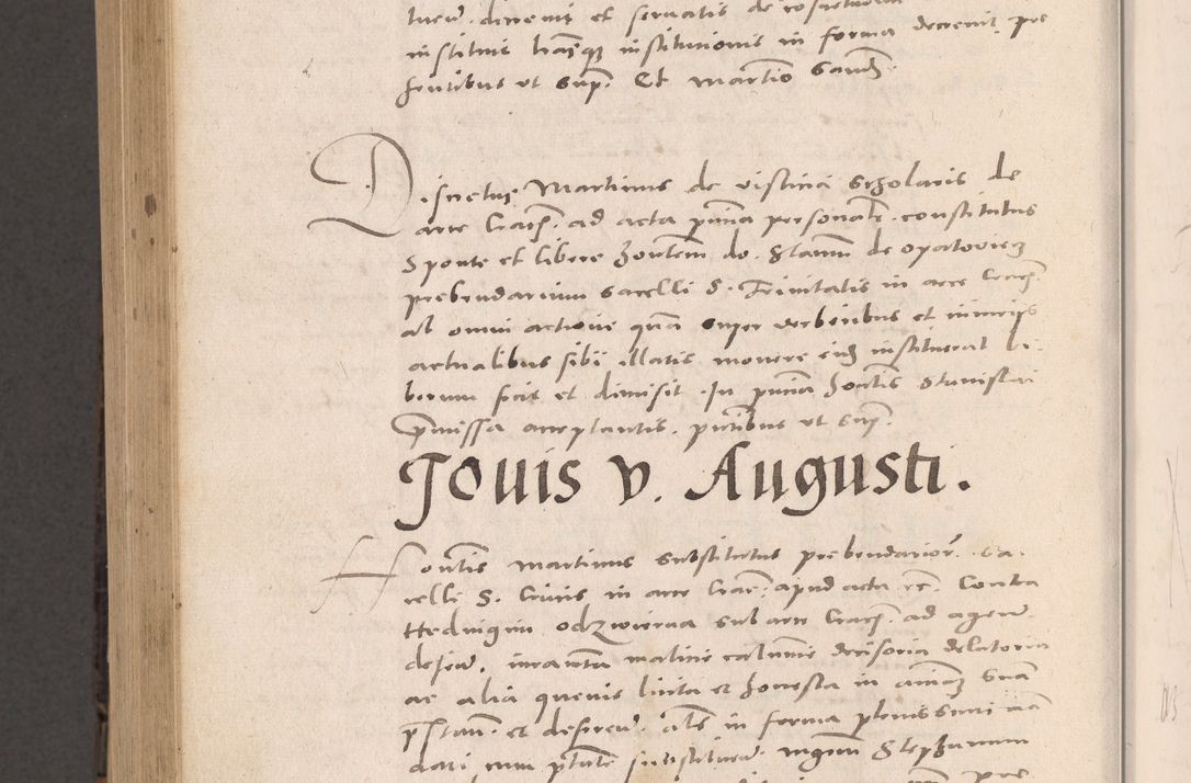 Zdjęcie nr 914 dla obiektu archiwalnego: Acta actorum causarum, sententiarum tam diffinitivarum quam interloquutoriarum, decretorum, obligationum, quietationum et constitutionum procuratorum coram reverendo domino Stanislao Schlomovski praeposito Calissiensi, archidiacono Sandecensi, canonico vicarioque in spiritualibus generali Cracocoviensi ad annum Domini millesimum quingentesimum quinquagesimum sextum, cuius indicatio quatuor decima, pontificatus sanctissimi in Christo patris domini Pauli divina providencia pape quarti anno ipsius