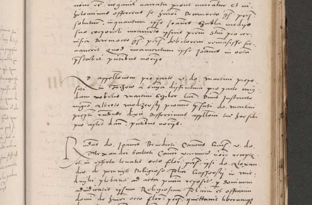 Zdjęcie nr 909 dla obiektu archiwalnego: Acta actorum causarum, sententiarum tam diffinitivarum quam interloquutoriarum, decretorum, obligationum, quietationum et constitutionum procuratorum coram reverendo domino Stanislao Schlomovski praeposito Calissiensi, archidiacono Sandecensi, canonico vicarioque in spiritualibus generali Cracocoviensi ad annum Domini millesimum quingentesimum quinquagesimum sextum, cuius indicatio quatuor decima, pontificatus sanctissimi in Christo patris domini Pauli divina providencia pape quarti anno ipsius