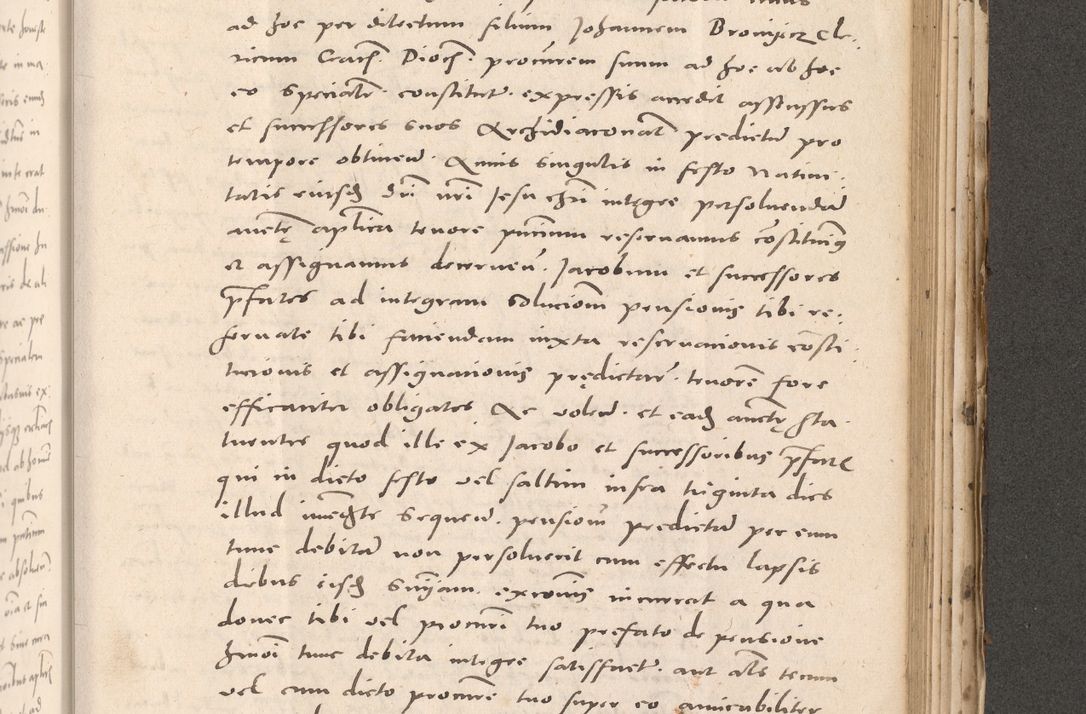 Zdjęcie nr 895 dla obiektu archiwalnego: Acta actorum causarum, sententiarum tam diffinitivarum quam interloquutoriarum, decretorum, obligationum, quietationum et constitutionum procuratorum coram reverendo domino Stanislao Schlomovski praeposito Calissiensi, archidiacono Sandecensi, canonico vicarioque in spiritualibus generali Cracocoviensi ad annum Domini millesimum quingentesimum quinquagesimum sextum, cuius indicatio quatuor decima, pontificatus sanctissimi in Christo patris domini Pauli divina providencia pape quarti anno ipsius