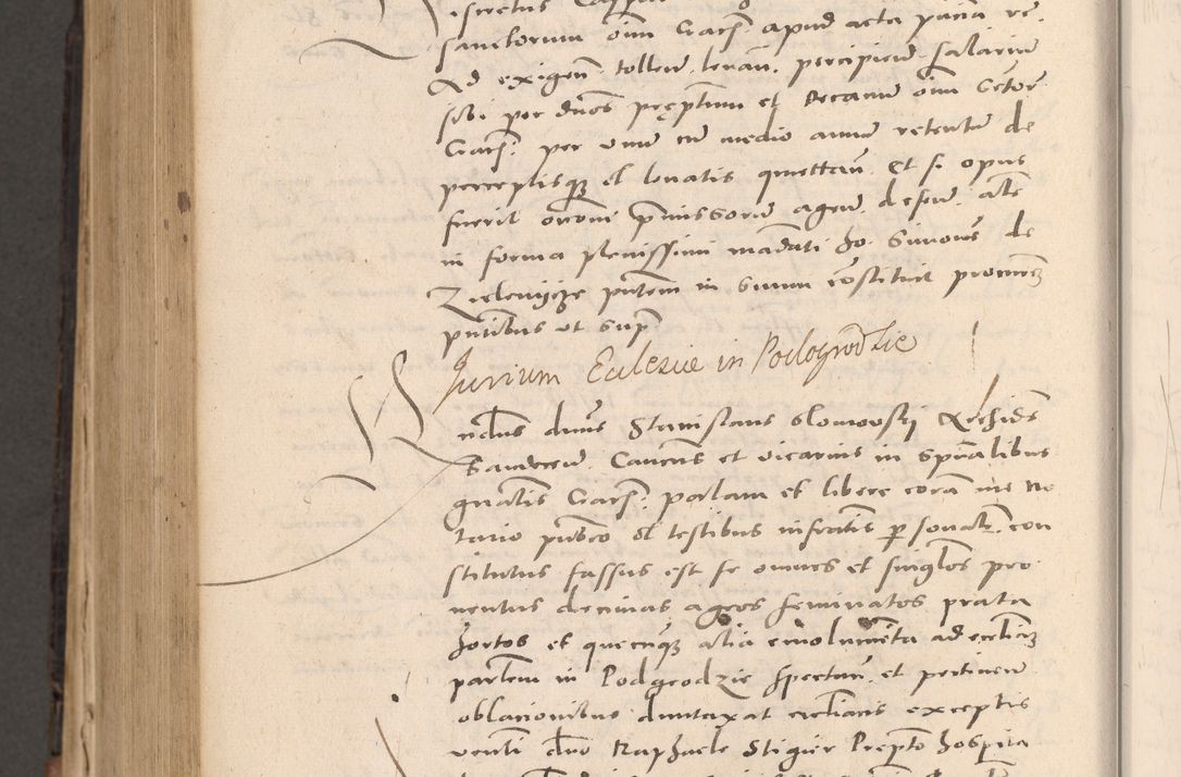 Zdjęcie nr 890 dla obiektu archiwalnego: Acta actorum causarum, sententiarum tam diffinitivarum quam interloquutoriarum, decretorum, obligationum, quietationum et constitutionum procuratorum coram reverendo domino Stanislao Schlomovski praeposito Calissiensi, archidiacono Sandecensi, canonico vicarioque in spiritualibus generali Cracocoviensi ad annum Domini millesimum quingentesimum quinquagesimum sextum, cuius indicatio quatuor decima, pontificatus sanctissimi in Christo patris domini Pauli divina providencia pape quarti anno ipsius