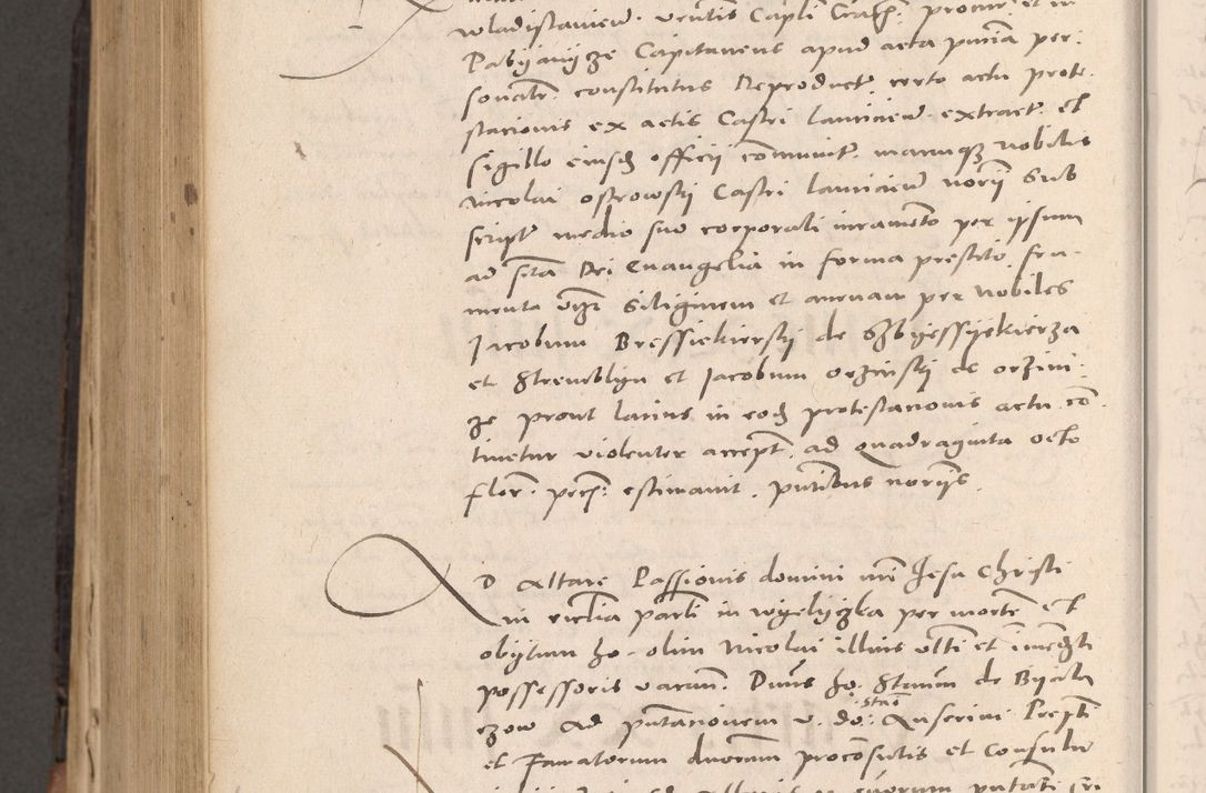 Zdjęcie nr 888 dla obiektu archiwalnego: Acta actorum causarum, sententiarum tam diffinitivarum quam interloquutoriarum, decretorum, obligationum, quietationum et constitutionum procuratorum coram reverendo domino Stanislao Schlomovski praeposito Calissiensi, archidiacono Sandecensi, canonico vicarioque in spiritualibus generali Cracocoviensi ad annum Domini millesimum quingentesimum quinquagesimum sextum, cuius indicatio quatuor decima, pontificatus sanctissimi in Christo patris domini Pauli divina providencia pape quarti anno ipsius