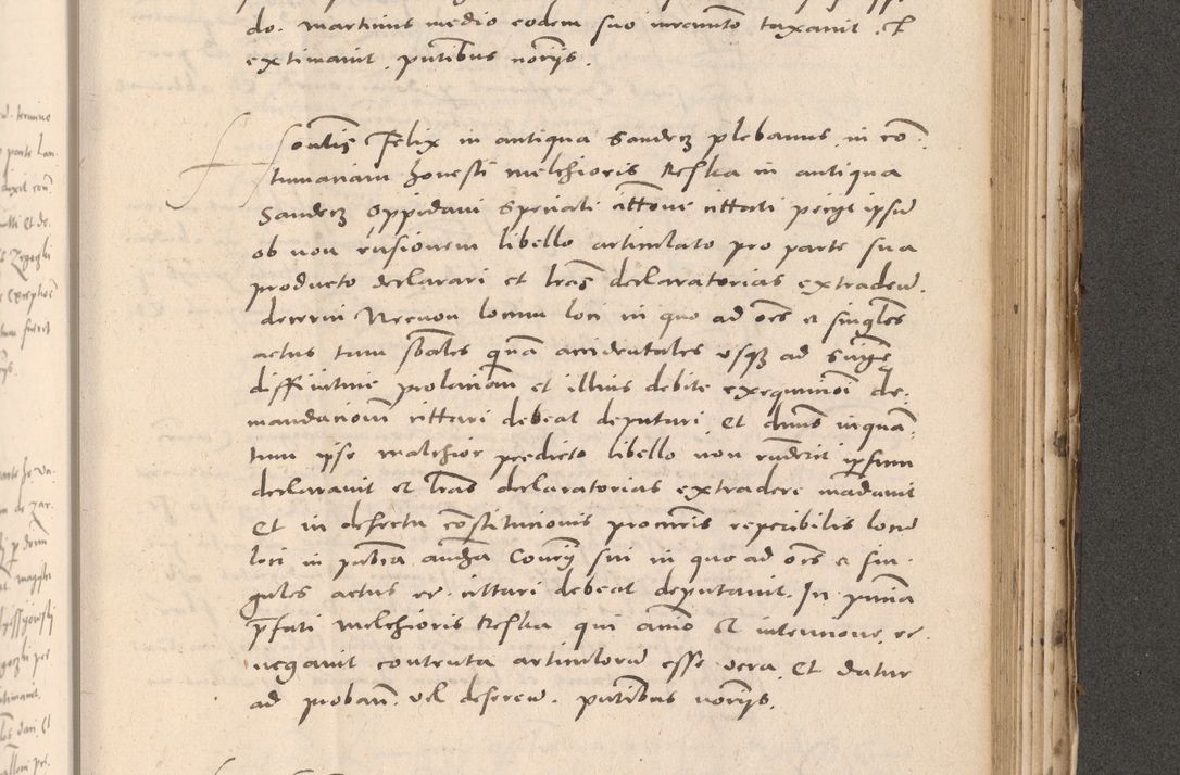 Zdjęcie nr 881 dla obiektu archiwalnego: Acta actorum causarum, sententiarum tam diffinitivarum quam interloquutoriarum, decretorum, obligationum, quietationum et constitutionum procuratorum coram reverendo domino Stanislao Schlomovski praeposito Calissiensi, archidiacono Sandecensi, canonico vicarioque in spiritualibus generali Cracocoviensi ad annum Domini millesimum quingentesimum quinquagesimum sextum, cuius indicatio quatuor decima, pontificatus sanctissimi in Christo patris domini Pauli divina providencia pape quarti anno ipsius