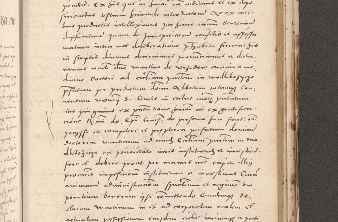 Zdjęcie nr 873 dla obiektu archiwalnego: Acta actorum causarum, sententiarum tam diffinitivarum quam interloquutoriarum, decretorum, obligationum, quietationum et constitutionum procuratorum coram reverendo domino Stanislao Schlomovski praeposito Calissiensi, archidiacono Sandecensi, canonico vicarioque in spiritualibus generali Cracocoviensi ad annum Domini millesimum quingentesimum quinquagesimum sextum, cuius indicatio quatuor decima, pontificatus sanctissimi in Christo patris domini Pauli divina providencia pape quarti anno ipsius