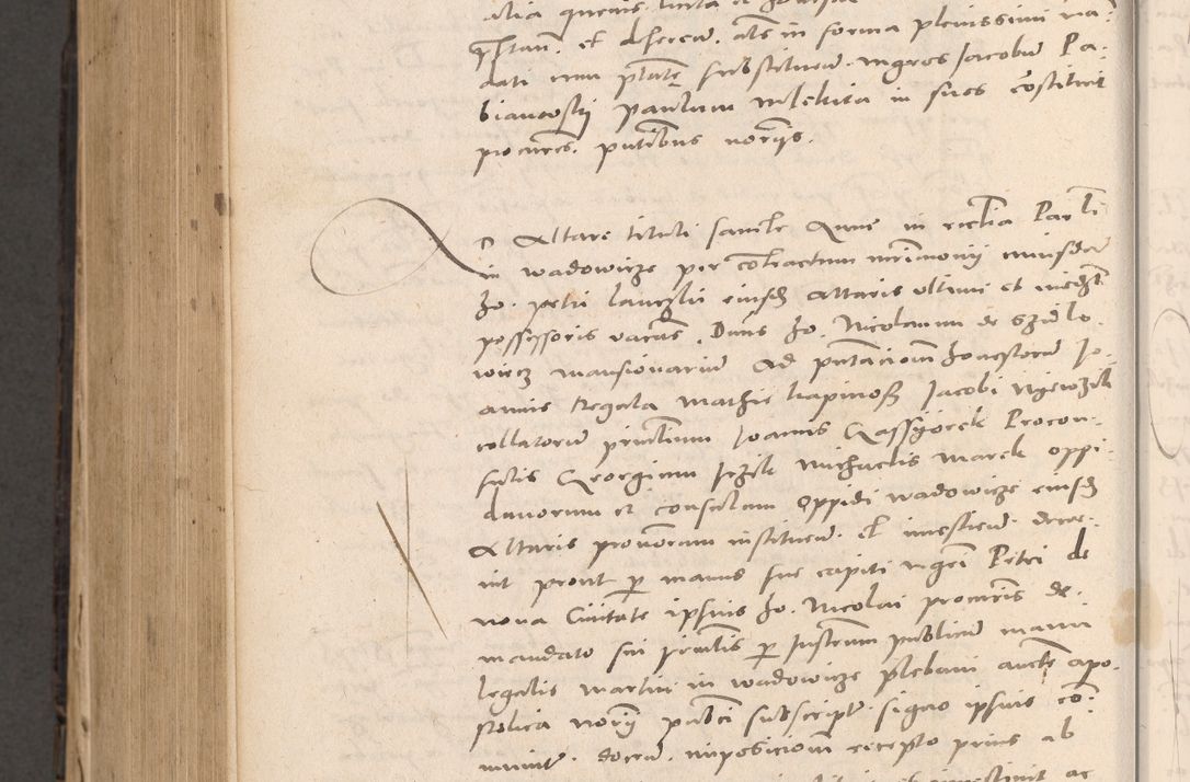 Zdjęcie nr 868 dla obiektu archiwalnego: Acta actorum causarum, sententiarum tam diffinitivarum quam interloquutoriarum, decretorum, obligationum, quietationum et constitutionum procuratorum coram reverendo domino Stanislao Schlomovski praeposito Calissiensi, archidiacono Sandecensi, canonico vicarioque in spiritualibus generali Cracocoviensi ad annum Domini millesimum quingentesimum quinquagesimum sextum, cuius indicatio quatuor decima, pontificatus sanctissimi in Christo patris domini Pauli divina providencia pape quarti anno ipsius