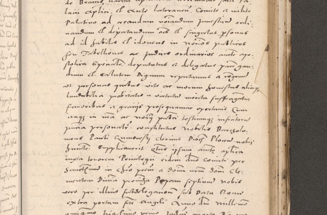 Zdjęcie nr 863 dla obiektu archiwalnego: Acta actorum causarum, sententiarum tam diffinitivarum quam interloquutoriarum, decretorum, obligationum, quietationum et constitutionum procuratorum coram reverendo domino Stanislao Schlomovski praeposito Calissiensi, archidiacono Sandecensi, canonico vicarioque in spiritualibus generali Cracocoviensi ad annum Domini millesimum quingentesimum quinquagesimum sextum, cuius indicatio quatuor decima, pontificatus sanctissimi in Christo patris domini Pauli divina providencia pape quarti anno ipsius