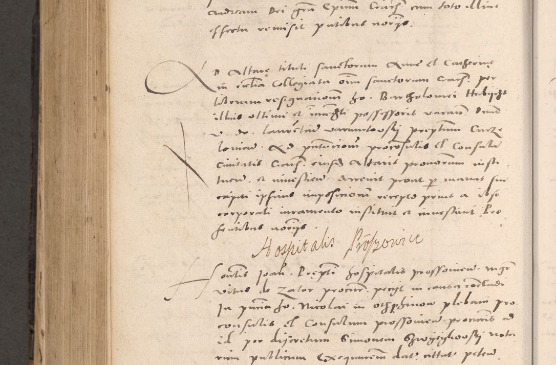 Zdjęcie nr 858 dla obiektu archiwalnego: Acta actorum causarum, sententiarum tam diffinitivarum quam interloquutoriarum, decretorum, obligationum, quietationum et constitutionum procuratorum coram reverendo domino Stanislao Schlomovski praeposito Calissiensi, archidiacono Sandecensi, canonico vicarioque in spiritualibus generali Cracocoviensi ad annum Domini millesimum quingentesimum quinquagesimum sextum, cuius indicatio quatuor decima, pontificatus sanctissimi in Christo patris domini Pauli divina providencia pape quarti anno ipsius