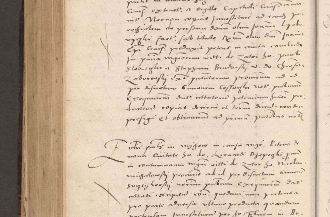 Zdjęcie nr 854 dla obiektu archiwalnego: Acta actorum causarum, sententiarum tam diffinitivarum quam interloquutoriarum, decretorum, obligationum, quietationum et constitutionum procuratorum coram reverendo domino Stanislao Schlomovski praeposito Calissiensi, archidiacono Sandecensi, canonico vicarioque in spiritualibus generali Cracocoviensi ad annum Domini millesimum quingentesimum quinquagesimum sextum, cuius indicatio quatuor decima, pontificatus sanctissimi in Christo patris domini Pauli divina providencia pape quarti anno ipsius