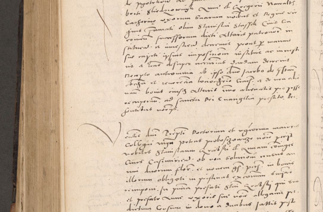 Zdjęcie nr 832 dla obiektu archiwalnego: Acta actorum causarum, sententiarum tam diffinitivarum quam interloquutoriarum, decretorum, obligationum, quietationum et constitutionum procuratorum coram reverendo domino Stanislao Schlomovski praeposito Calissiensi, archidiacono Sandecensi, canonico vicarioque in spiritualibus generali Cracocoviensi ad annum Domini millesimum quingentesimum quinquagesimum sextum, cuius indicatio quatuor decima, pontificatus sanctissimi in Christo patris domini Pauli divina providencia pape quarti anno ipsius