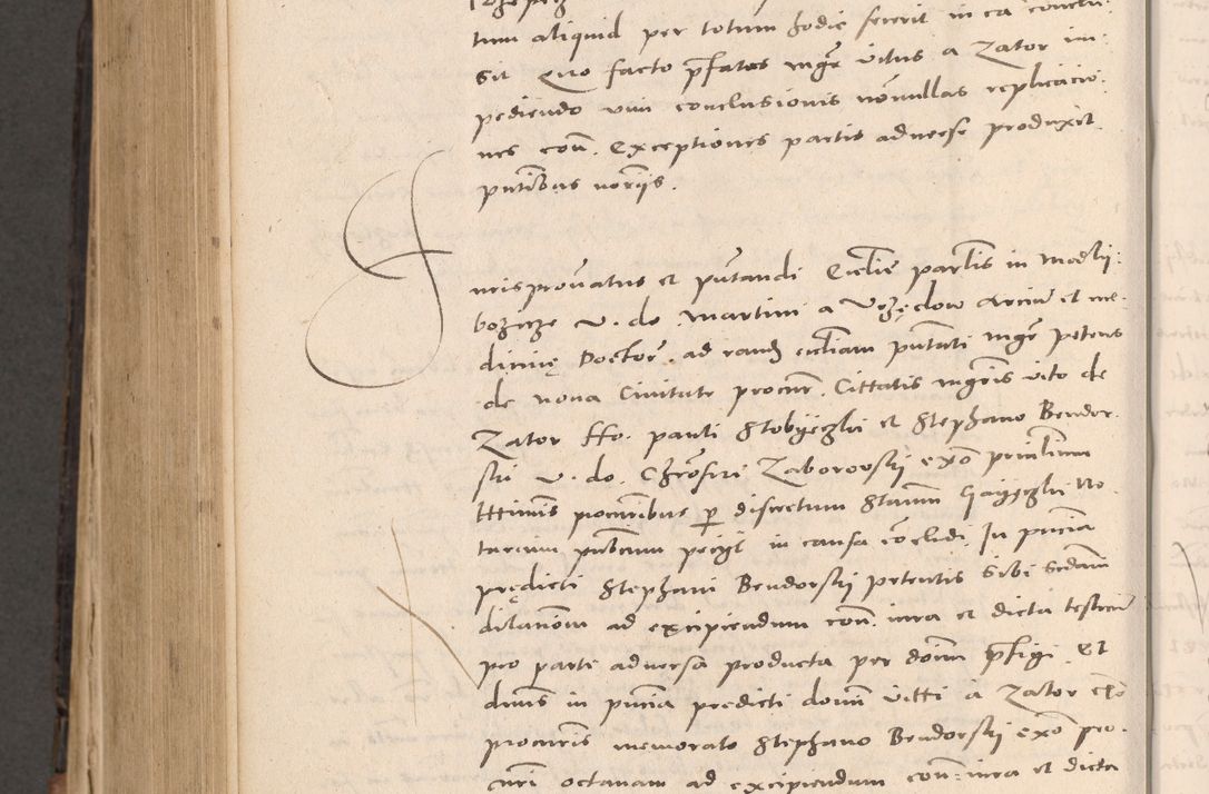 Zdjęcie nr 818 dla obiektu archiwalnego: Acta actorum causarum, sententiarum tam diffinitivarum quam interloquutoriarum, decretorum, obligationum, quietationum et constitutionum procuratorum coram reverendo domino Stanislao Schlomovski praeposito Calissiensi, archidiacono Sandecensi, canonico vicarioque in spiritualibus generali Cracocoviensi ad annum Domini millesimum quingentesimum quinquagesimum sextum, cuius indicatio quatuor decima, pontificatus sanctissimi in Christo patris domini Pauli divina providencia pape quarti anno ipsius