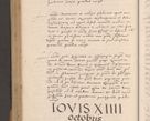 Zdjęcie nr 1010 dla obiektu archiwalnego: Acta actorum causarum, sententiarum tam diffinitivarum quam interloquutoriarum, decretorum, obligationum, quietationum et constitutionum procuratorum coram reverendo domino Stanislao Schlomovski praeposito Calissiensi, archidiacono Sandecensi, canonico vicarioque in spiritualibus generali Cracocoviensi ad annum Domini millesimum quingentesimum quinquagesimum sextum, cuius indicatio quatuor decima, pontificatus sanctissimi in Christo patris domini Pauli divina providencia pape quarti anno ipsius