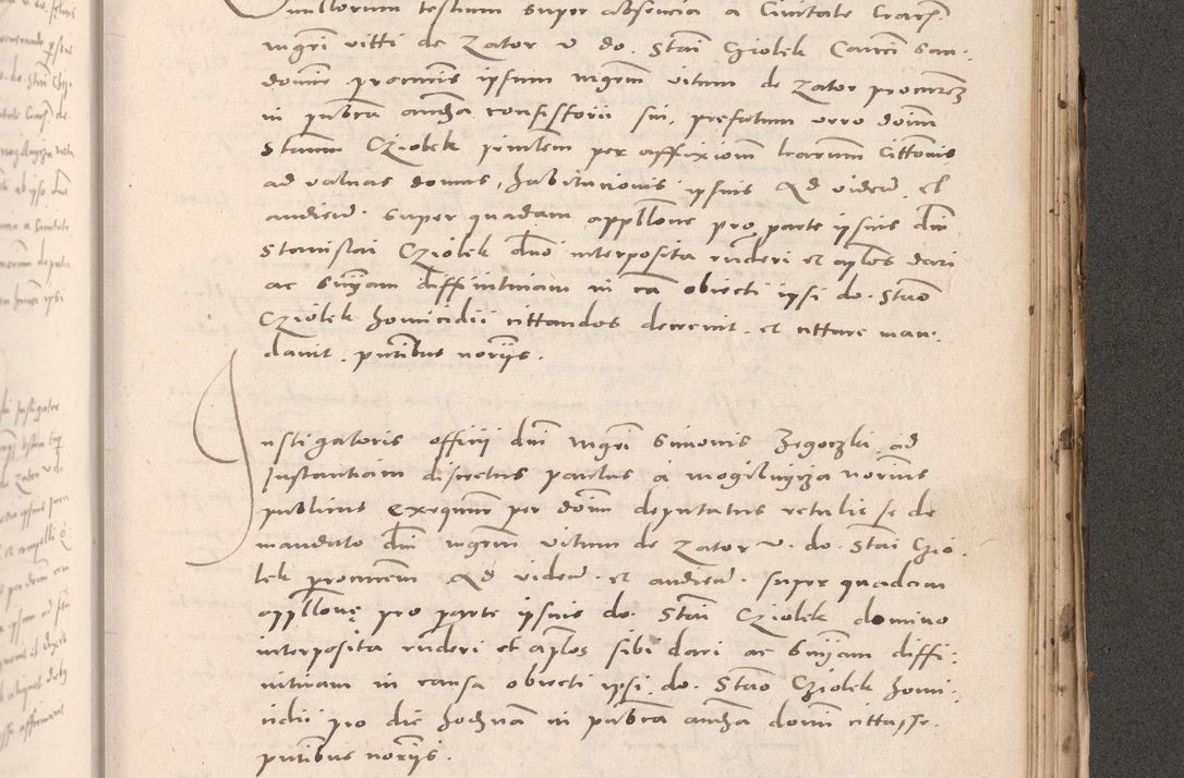 Zdjęcie nr 979 dla obiektu archiwalnego: Acta actorum causarum, sententiarum tam diffinitivarum quam interloquutoriarum, decretorum, obligationum, quietationum et constitutionum procuratorum coram reverendo domino Stanislao Schlomovski praeposito Calissiensi, archidiacono Sandecensi, canonico vicarioque in spiritualibus generali Cracocoviensi ad annum Domini millesimum quingentesimum quinquagesimum sextum, cuius indicatio quatuor decima, pontificatus sanctissimi in Christo patris domini Pauli divina providencia pape quarti anno ipsius