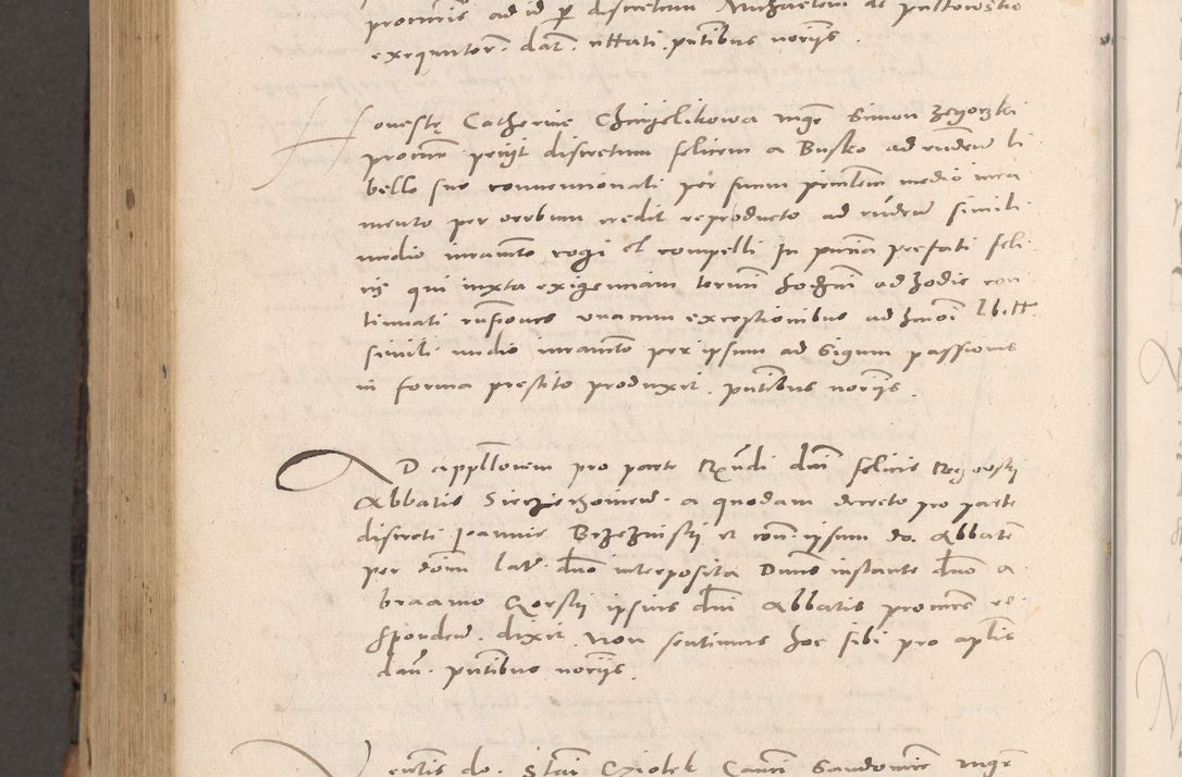 Zdjęcie nr 970 dla obiektu archiwalnego: Acta actorum causarum, sententiarum tam diffinitivarum quam interloquutoriarum, decretorum, obligationum, quietationum et constitutionum procuratorum coram reverendo domino Stanislao Schlomovski praeposito Calissiensi, archidiacono Sandecensi, canonico vicarioque in spiritualibus generali Cracocoviensi ad annum Domini millesimum quingentesimum quinquagesimum sextum, cuius indicatio quatuor decima, pontificatus sanctissimi in Christo patris domini Pauli divina providencia pape quarti anno ipsius