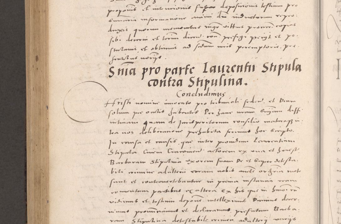 Zdjęcie nr 962 dla obiektu archiwalnego: Acta actorum causarum, sententiarum tam diffinitivarum quam interloquutoriarum, decretorum, obligationum, quietationum et constitutionum procuratorum coram reverendo domino Stanislao Schlomovski praeposito Calissiensi, archidiacono Sandecensi, canonico vicarioque in spiritualibus generali Cracocoviensi ad annum Domini millesimum quingentesimum quinquagesimum sextum, cuius indicatio quatuor decima, pontificatus sanctissimi in Christo patris domini Pauli divina providencia pape quarti anno ipsius