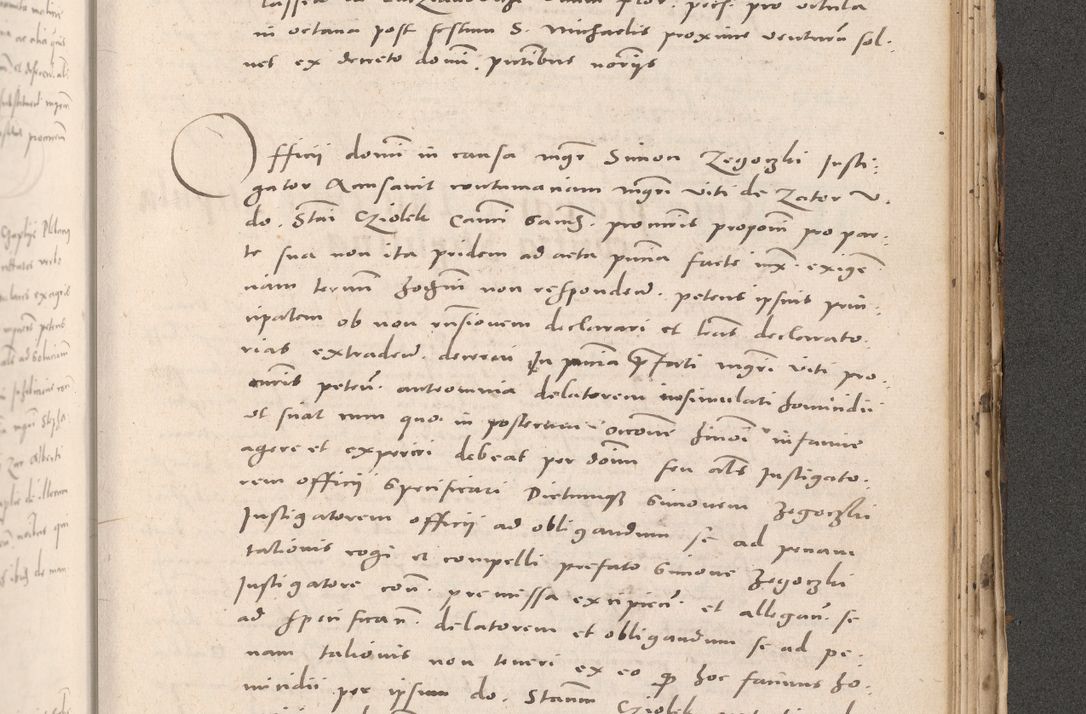 Zdjęcie nr 961 dla obiektu archiwalnego: Acta actorum causarum, sententiarum tam diffinitivarum quam interloquutoriarum, decretorum, obligationum, quietationum et constitutionum procuratorum coram reverendo domino Stanislao Schlomovski praeposito Calissiensi, archidiacono Sandecensi, canonico vicarioque in spiritualibus generali Cracocoviensi ad annum Domini millesimum quingentesimum quinquagesimum sextum, cuius indicatio quatuor decima, pontificatus sanctissimi in Christo patris domini Pauli divina providencia pape quarti anno ipsius
