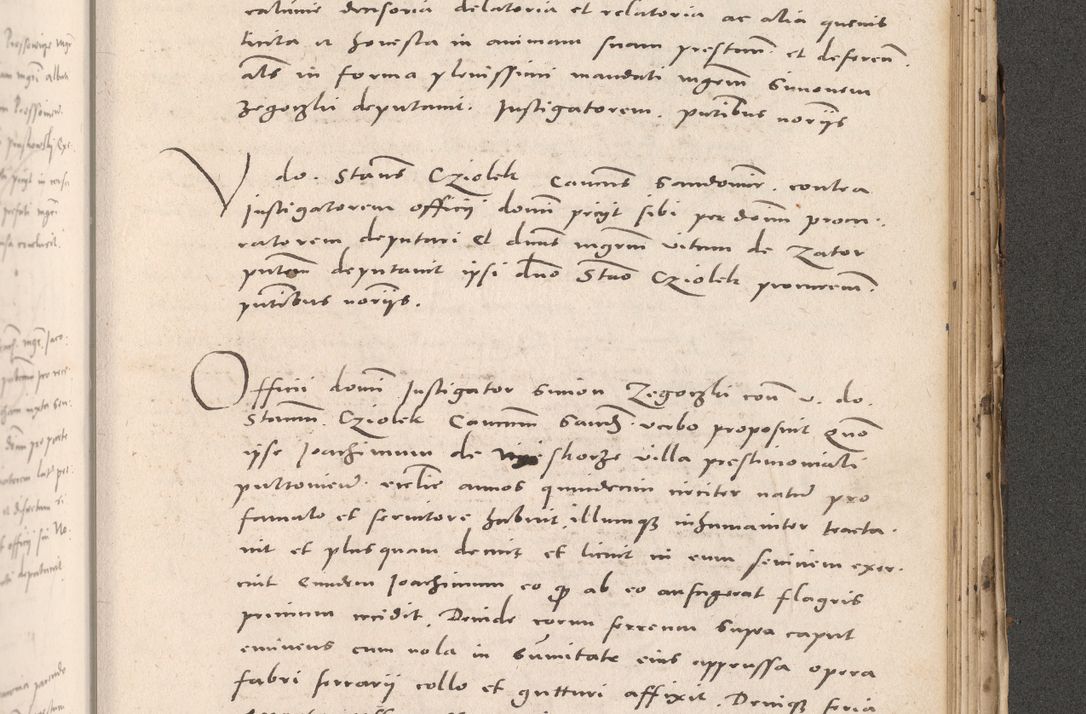 Zdjęcie nr 955 dla obiektu archiwalnego: Acta actorum causarum, sententiarum tam diffinitivarum quam interloquutoriarum, decretorum, obligationum, quietationum et constitutionum procuratorum coram reverendo domino Stanislao Schlomovski praeposito Calissiensi, archidiacono Sandecensi, canonico vicarioque in spiritualibus generali Cracocoviensi ad annum Domini millesimum quingentesimum quinquagesimum sextum, cuius indicatio quatuor decima, pontificatus sanctissimi in Christo patris domini Pauli divina providencia pape quarti anno ipsius