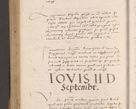 Zdjęcie nr 948 dla obiektu archiwalnego: Acta actorum causarum, sententiarum tam diffinitivarum quam interloquutoriarum, decretorum, obligationum, quietationum et constitutionum procuratorum coram reverendo domino Stanislao Schlomovski praeposito Calissiensi, archidiacono Sandecensi, canonico vicarioque in spiritualibus generali Cracocoviensi ad annum Domini millesimum quingentesimum quinquagesimum sextum, cuius indicatio quatuor decima, pontificatus sanctissimi in Christo patris domini Pauli divina providencia pape quarti anno ipsius