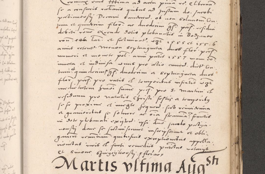 Zdjęcie nr 945 dla obiektu archiwalnego: Acta actorum causarum, sententiarum tam diffinitivarum quam interloquutoriarum, decretorum, obligationum, quietationum et constitutionum procuratorum coram reverendo domino Stanislao Schlomovski praeposito Calissiensi, archidiacono Sandecensi, canonico vicarioque in spiritualibus generali Cracocoviensi ad annum Domini millesimum quingentesimum quinquagesimum sextum, cuius indicatio quatuor decima, pontificatus sanctissimi in Christo patris domini Pauli divina providencia pape quarti anno ipsius