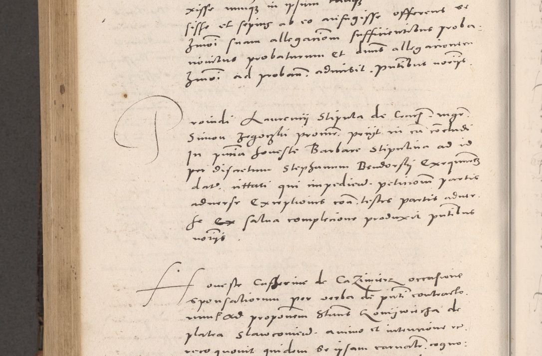 Zdjęcie nr 938 dla obiektu archiwalnego: Acta actorum causarum, sententiarum tam diffinitivarum quam interloquutoriarum, decretorum, obligationum, quietationum et constitutionum procuratorum coram reverendo domino Stanislao Schlomovski praeposito Calissiensi, archidiacono Sandecensi, canonico vicarioque in spiritualibus generali Cracocoviensi ad annum Domini millesimum quingentesimum quinquagesimum sextum, cuius indicatio quatuor decima, pontificatus sanctissimi in Christo patris domini Pauli divina providencia pape quarti anno ipsius
