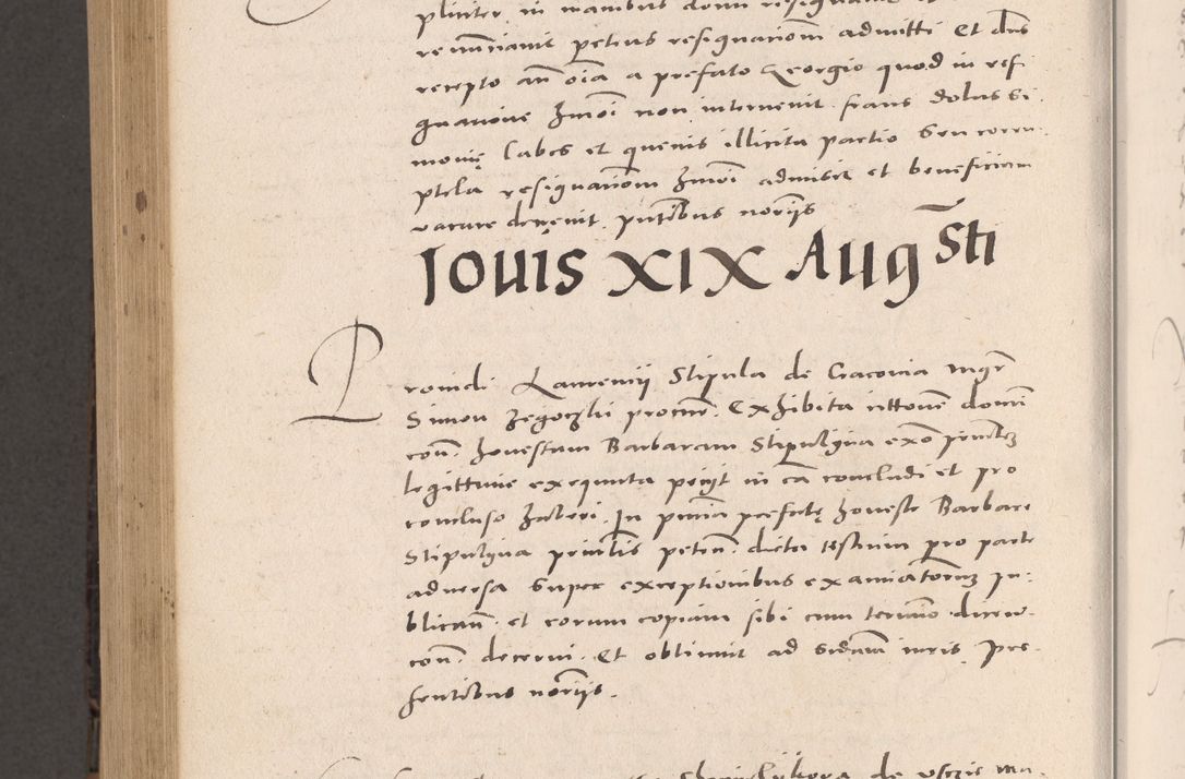 Zdjęcie nr 928 dla obiektu archiwalnego: Acta actorum causarum, sententiarum tam diffinitivarum quam interloquutoriarum, decretorum, obligationum, quietationum et constitutionum procuratorum coram reverendo domino Stanislao Schlomovski praeposito Calissiensi, archidiacono Sandecensi, canonico vicarioque in spiritualibus generali Cracocoviensi ad annum Domini millesimum quingentesimum quinquagesimum sextum, cuius indicatio quatuor decima, pontificatus sanctissimi in Christo patris domini Pauli divina providencia pape quarti anno ipsius
