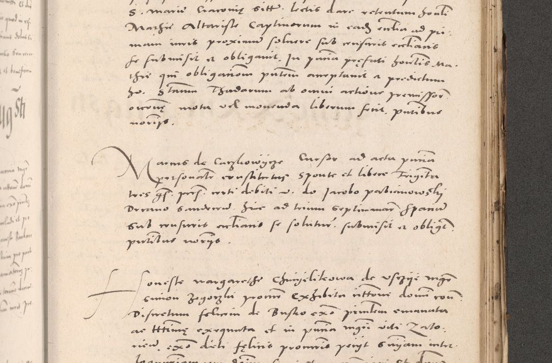 Zdjęcie nr 929 dla obiektu archiwalnego: Acta actorum causarum, sententiarum tam diffinitivarum quam interloquutoriarum, decretorum, obligationum, quietationum et constitutionum procuratorum coram reverendo domino Stanislao Schlomovski praeposito Calissiensi, archidiacono Sandecensi, canonico vicarioque in spiritualibus generali Cracocoviensi ad annum Domini millesimum quingentesimum quinquagesimum sextum, cuius indicatio quatuor decima, pontificatus sanctissimi in Christo patris domini Pauli divina providencia pape quarti anno ipsius