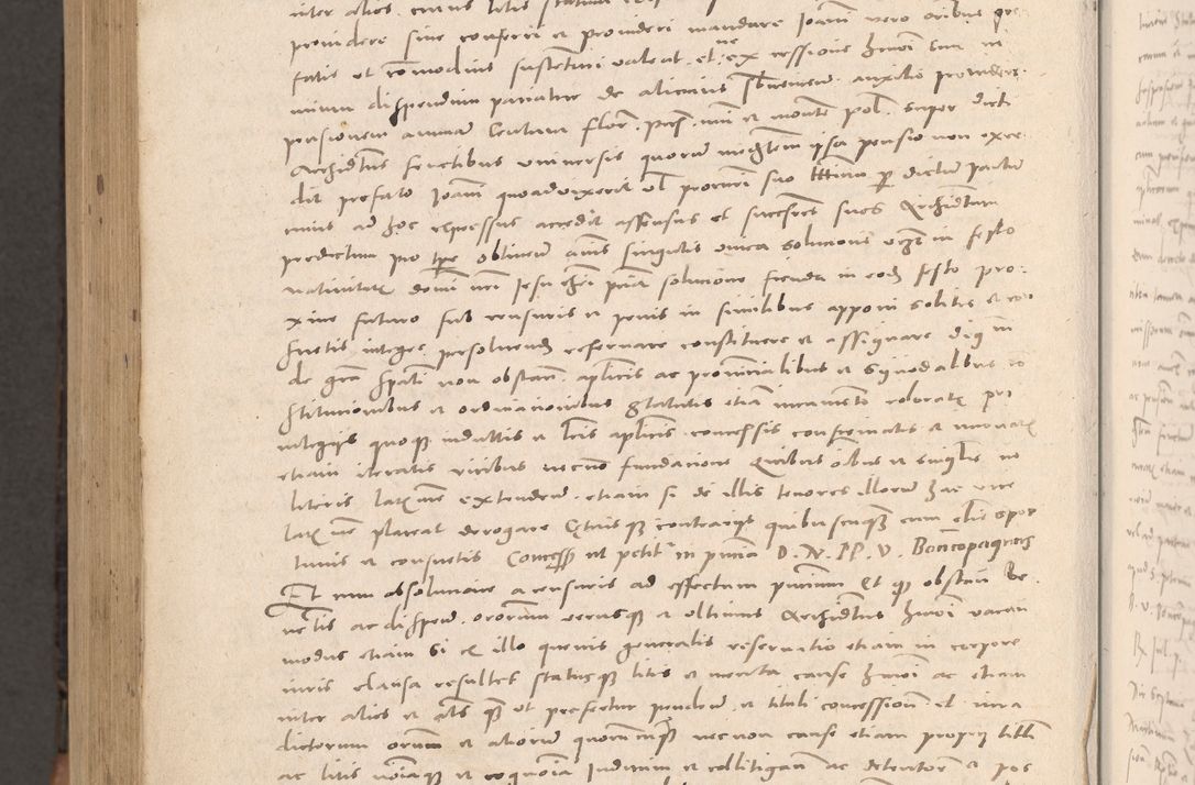 Zdjęcie nr 1092 dla obiektu archiwalnego: Acta actorum causarum, sententiarum tam diffinitivarum quam interloquutoriarum, decretorum, obligationum, quietationum et constitutionum procuratorum coram reverendo domino Stanislao Schlomovski praeposito Calissiensi, archidiacono Sandecensi, canonico vicarioque in spiritualibus generali Cracocoviensi ad annum Domini millesimum quingentesimum quinquagesimum sextum, cuius indicatio quatuor decima, pontificatus sanctissimi in Christo patris domini Pauli divina providencia pape quarti anno ipsius