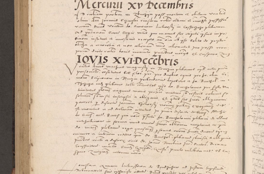 Zdjęcie nr 1088 dla obiektu archiwalnego: Acta actorum causarum, sententiarum tam diffinitivarum quam interloquutoriarum, decretorum, obligationum, quietationum et constitutionum procuratorum coram reverendo domino Stanislao Schlomovski praeposito Calissiensi, archidiacono Sandecensi, canonico vicarioque in spiritualibus generali Cracocoviensi ad annum Domini millesimum quingentesimum quinquagesimum sextum, cuius indicatio quatuor decima, pontificatus sanctissimi in Christo patris domini Pauli divina providencia pape quarti anno ipsius