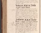 Zdjęcie nr 364 dla obiektu archiwalnego: Acta actorum causarum, sententiarum tam diffinivarum quam interloquutoriarum, decretorum, obligationum, quietationum et constitutionum procuratorum coram reverendo domino Stanislao Szlomowski praeposito Calissieensi, archidiacono Sandecensi, canonico vicarioque in spiritualibus generali Cracoviensi ad annum Domini millesimum quingentesimum quinquagesimum octavum, cuius indicio prima, pontificatus sanctissimi domini nostri Pauli divina providencia pape quarti, anno illius tercio, feliciter sequuntur.