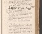 Zdjęcie nr 1087 dla obiektu archiwalnego: Acta actorum causarum, sententiarum tam diffinivarum quam interloquutoriarum, decretorum, obligationum, quietationum et constitutionum procuratorum coram reverendo domino Stanislao Szlomowski praeposito Calissieensi, archidiacono Sandecensi, canonico vicarioque in spiritualibus generali Cracoviensi ad annum Domini millesimum quingentesimum quinquagesimum octavum, cuius indicio prima, pontificatus sanctissimi domini nostri Pauli divina providencia pape quarti, anno illius tercio, feliciter sequuntur.