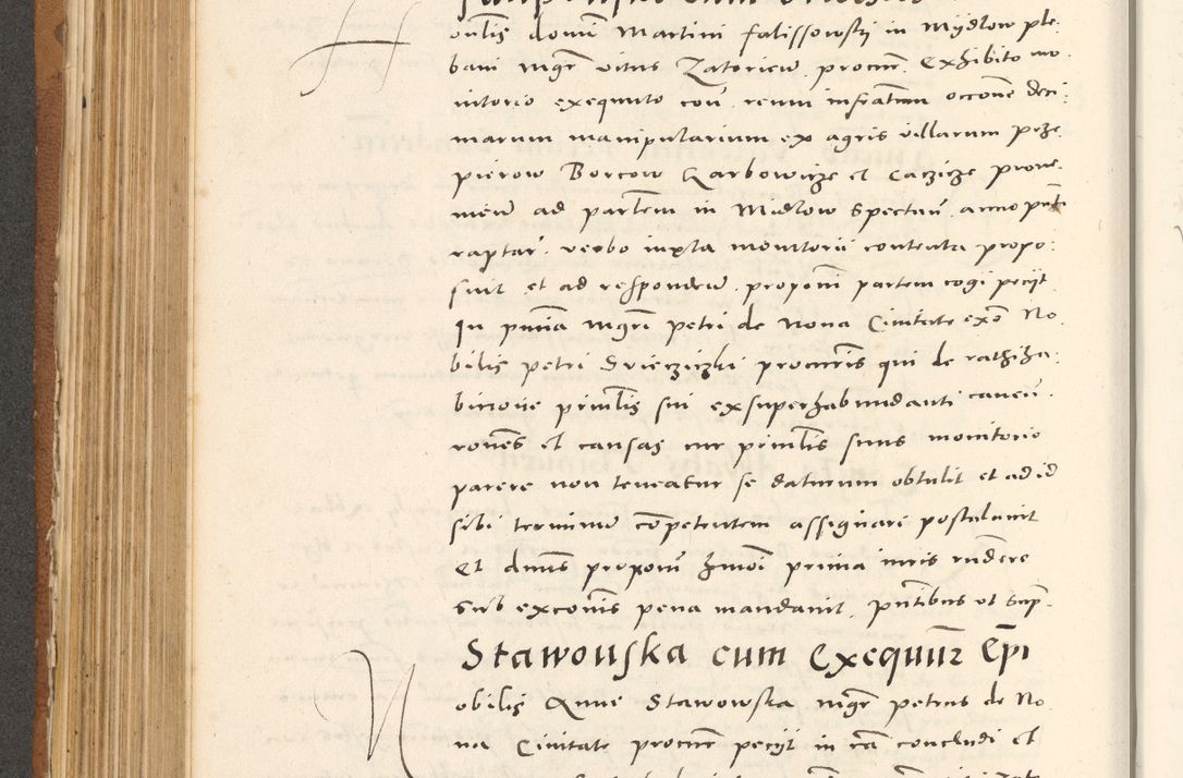 Zdjęcie nr 401 dla obiektu archiwalnego: Acta actorum, sententiarum tam diffinitivarum quam interloquutoriarum, decretorum, obligationum, quietationum et constitutionum procuratorum coram reverendo domino Andrea Przeczlauski scholastico vicarioque in spiritualibus generali Cracoviensi, ad annum Domini millesimum quingentesimum sexagesimum primum, cuius inditio quarta, pontidicatus Pii quarti, annus secundus, poeliciter sequuntur