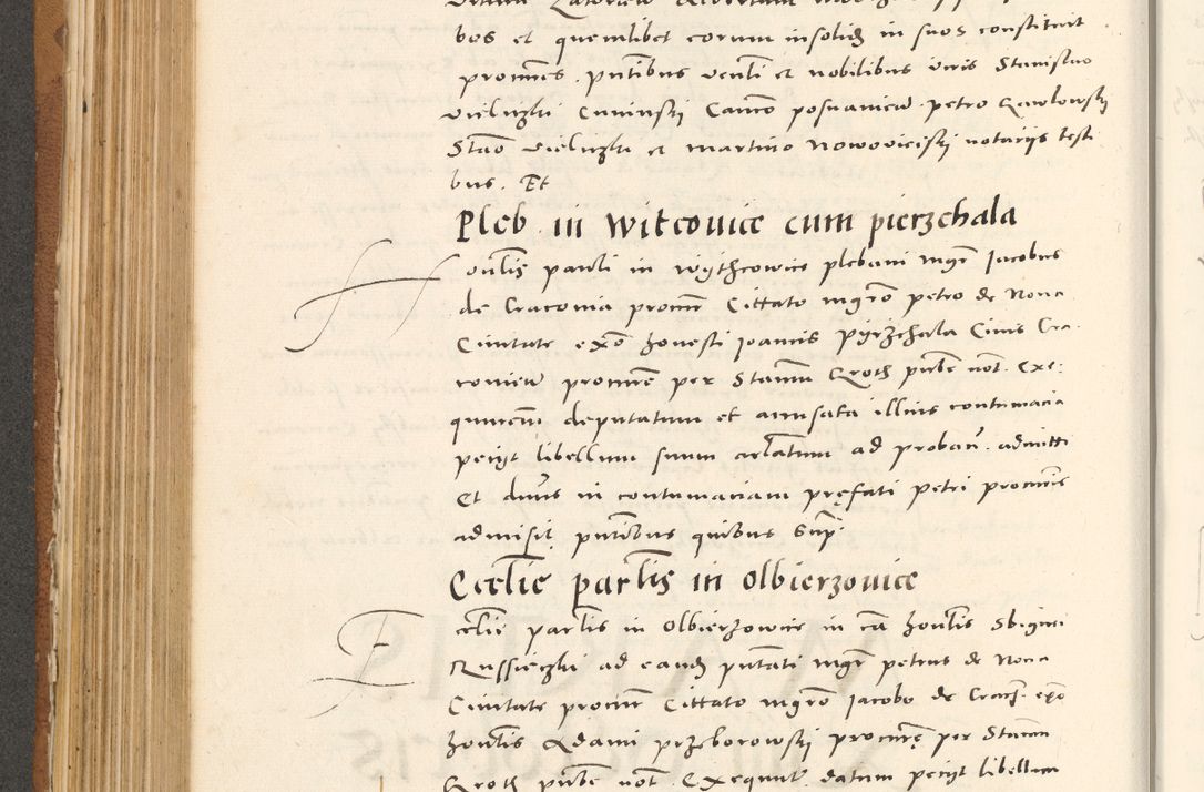 Zdjęcie nr 399 dla obiektu archiwalnego: Acta actorum, sententiarum tam diffinitivarum quam interloquutoriarum, decretorum, obligationum, quietationum et constitutionum procuratorum coram reverendo domino Andrea Przeczlauski scholastico vicarioque in spiritualibus generali Cracoviensi, ad annum Domini millesimum quingentesimum sexagesimum primum, cuius inditio quarta, pontidicatus Pii quarti, annus secundus, poeliciter sequuntur