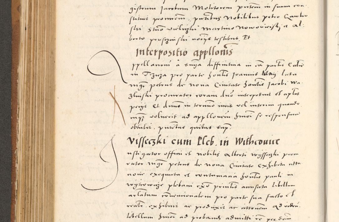 Zdjęcie nr 391 dla obiektu archiwalnego: Acta actorum, sententiarum tam diffinitivarum quam interloquutoriarum, decretorum, obligationum, quietationum et constitutionum procuratorum coram reverendo domino Andrea Przeczlauski scholastico vicarioque in spiritualibus generali Cracoviensi, ad annum Domini millesimum quingentesimum sexagesimum primum, cuius inditio quarta, pontidicatus Pii quarti, annus secundus, poeliciter sequuntur