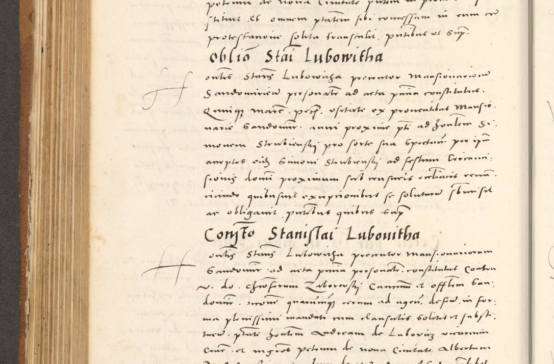 Zdjęcie nr 383 dla obiektu archiwalnego: Acta actorum, sententiarum tam diffinitivarum quam interloquutoriarum, decretorum, obligationum, quietationum et constitutionum procuratorum coram reverendo domino Andrea Przeczlauski scholastico vicarioque in spiritualibus generali Cracoviensi, ad annum Domini millesimum quingentesimum sexagesimum primum, cuius inditio quarta, pontidicatus Pii quarti, annus secundus, poeliciter sequuntur