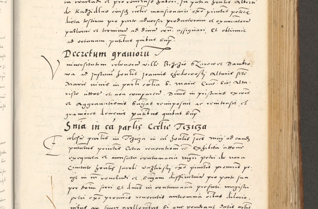 Zdjęcie nr 384 dla obiektu archiwalnego: Acta actorum, sententiarum tam diffinitivarum quam interloquutoriarum, decretorum, obligationum, quietationum et constitutionum procuratorum coram reverendo domino Andrea Przeczlauski scholastico vicarioque in spiritualibus generali Cracoviensi, ad annum Domini millesimum quingentesimum sexagesimum primum, cuius inditio quarta, pontidicatus Pii quarti, annus secundus, poeliciter sequuntur