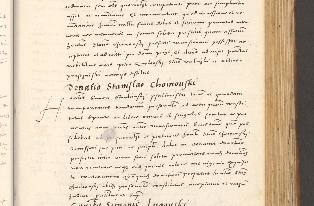 Zdjęcie nr 376 dla obiektu archiwalnego: Acta actorum, sententiarum tam diffinitivarum quam interloquutoriarum, decretorum, obligationum, quietationum et constitutionum procuratorum coram reverendo domino Andrea Przeczlauski scholastico vicarioque in spiritualibus generali Cracoviensi, ad annum Domini millesimum quingentesimum sexagesimum primum, cuius inditio quarta, pontidicatus Pii quarti, annus secundus, poeliciter sequuntur