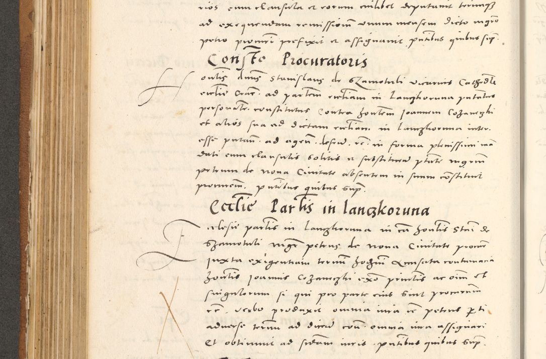 Zdjęcie nr 373 dla obiektu archiwalnego: Acta actorum, sententiarum tam diffinitivarum quam interloquutoriarum, decretorum, obligationum, quietationum et constitutionum procuratorum coram reverendo domino Andrea Przeczlauski scholastico vicarioque in spiritualibus generali Cracoviensi, ad annum Domini millesimum quingentesimum sexagesimum primum, cuius inditio quarta, pontidicatus Pii quarti, annus secundus, poeliciter sequuntur