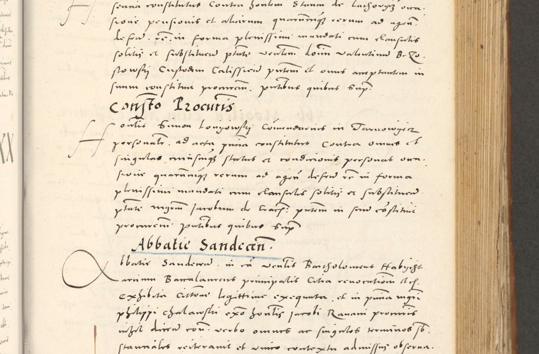 Zdjęcie nr 370 dla obiektu archiwalnego: Acta actorum, sententiarum tam diffinitivarum quam interloquutoriarum, decretorum, obligationum, quietationum et constitutionum procuratorum coram reverendo domino Andrea Przeczlauski scholastico vicarioque in spiritualibus generali Cracoviensi, ad annum Domini millesimum quingentesimum sexagesimum primum, cuius inditio quarta, pontidicatus Pii quarti, annus secundus, poeliciter sequuntur