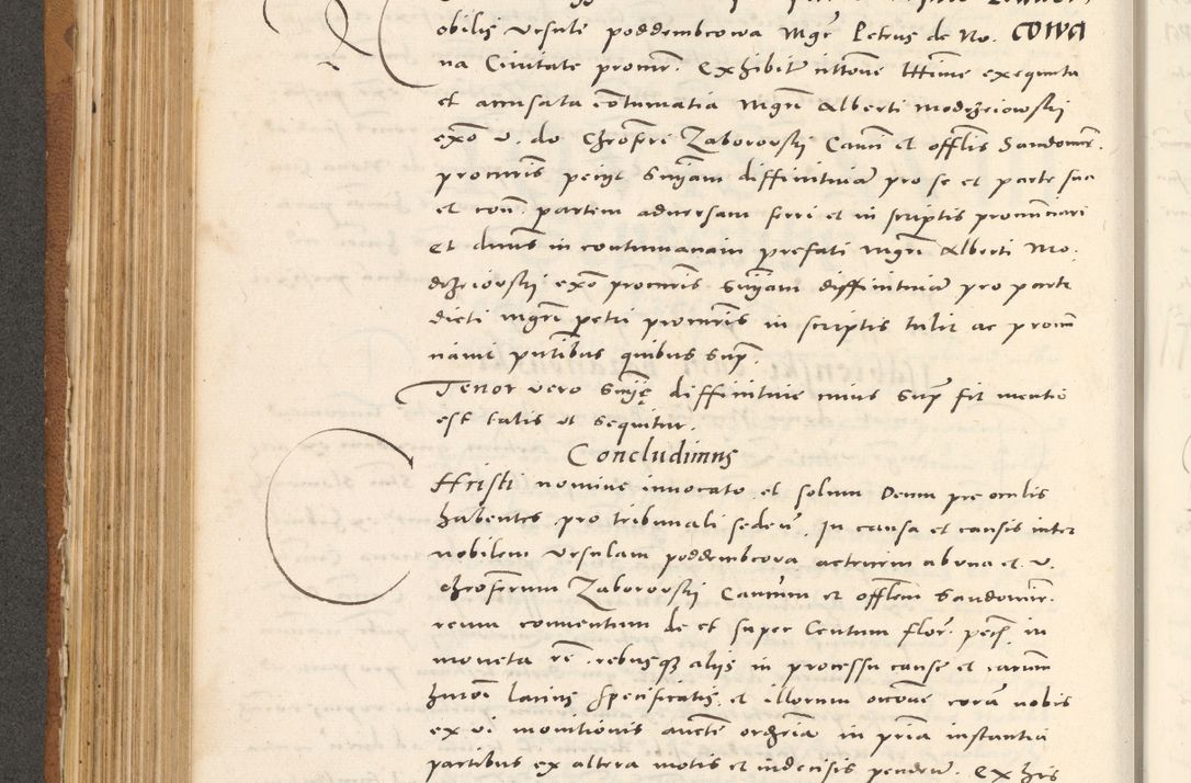 Zdjęcie nr 367 dla obiektu archiwalnego: Acta actorum, sententiarum tam diffinitivarum quam interloquutoriarum, decretorum, obligationum, quietationum et constitutionum procuratorum coram reverendo domino Andrea Przeczlauski scholastico vicarioque in spiritualibus generali Cracoviensi, ad annum Domini millesimum quingentesimum sexagesimum primum, cuius inditio quarta, pontidicatus Pii quarti, annus secundus, poeliciter sequuntur