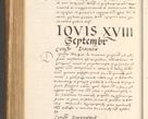 Zdjęcie nr 365 dla obiektu archiwalnego: Acta actorum, sententiarum tam diffinitivarum quam interloquutoriarum, decretorum, obligationum, quietationum et constitutionum procuratorum coram reverendo domino Andrea Przeczlauski scholastico vicarioque in spiritualibus generali Cracoviensi, ad annum Domini millesimum quingentesimum sexagesimum primum, cuius inditio quarta, pontidicatus Pii quarti, annus secundus, poeliciter sequuntur