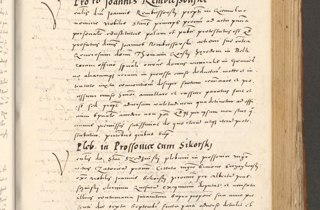Zdjęcie nr 356 dla obiektu archiwalnego: Acta actorum, sententiarum tam diffinitivarum quam interloquutoriarum, decretorum, obligationum, quietationum et constitutionum procuratorum coram reverendo domino Andrea Przeczlauski scholastico vicarioque in spiritualibus generali Cracoviensi, ad annum Domini millesimum quingentesimum sexagesimum primum, cuius inditio quarta, pontidicatus Pii quarti, annus secundus, poeliciter sequuntur