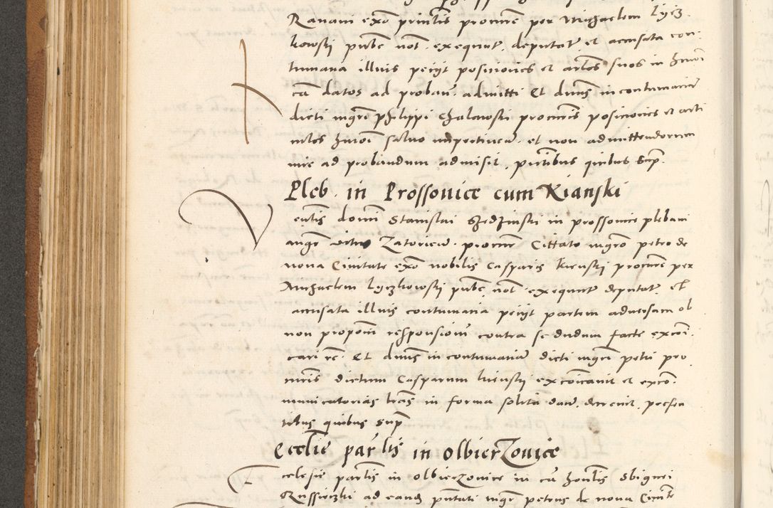 Zdjęcie nr 353 dla obiektu archiwalnego: Acta actorum, sententiarum tam diffinitivarum quam interloquutoriarum, decretorum, obligationum, quietationum et constitutionum procuratorum coram reverendo domino Andrea Przeczlauski scholastico vicarioque in spiritualibus generali Cracoviensi, ad annum Domini millesimum quingentesimum sexagesimum primum, cuius inditio quarta, pontidicatus Pii quarti, annus secundus, poeliciter sequuntur