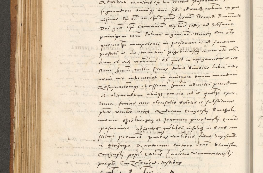 Zdjęcie nr 345 dla obiektu archiwalnego: Acta actorum, sententiarum tam diffinitivarum quam interloquutoriarum, decretorum, obligationum, quietationum et constitutionum procuratorum coram reverendo domino Andrea Przeczlauski scholastico vicarioque in spiritualibus generali Cracoviensi, ad annum Domini millesimum quingentesimum sexagesimum primum, cuius inditio quarta, pontidicatus Pii quarti, annus secundus, poeliciter sequuntur